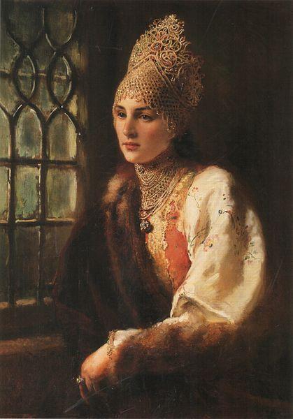 Konstantin Makovsky Boyarina